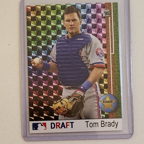 Other Tom Brady Baseball Card Poshmark